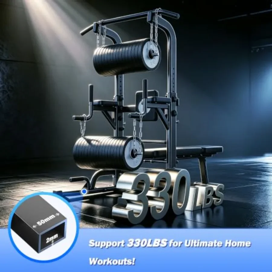 Power Tower Pull Up Bar Statio - Pull Up Bar 评论和价格