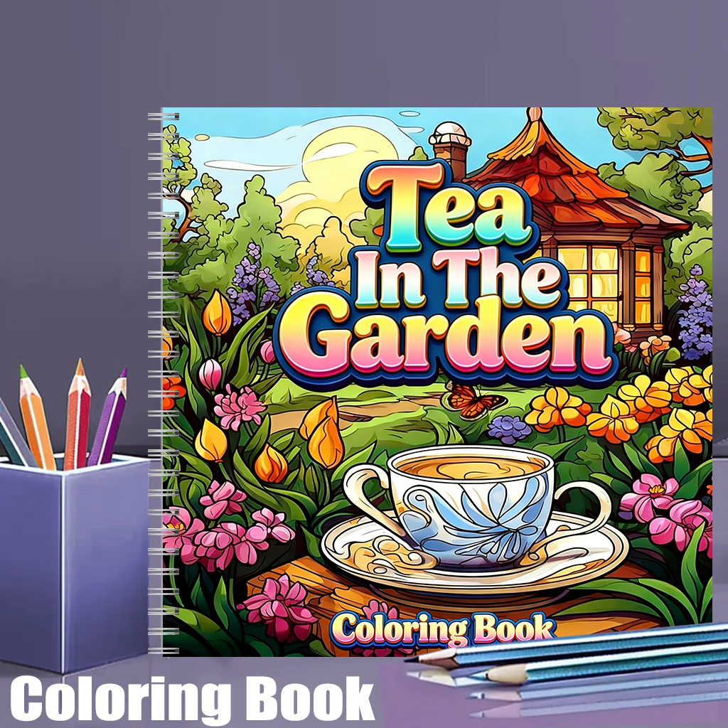 Tea In The Gardens Coloring Bo - Chalk Bag 评论和价格