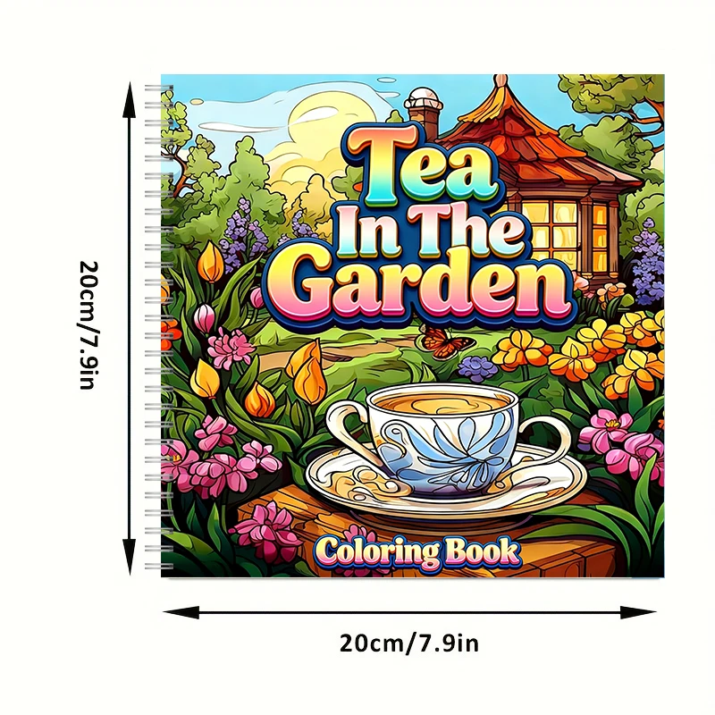 Tea In The Gardens Coloring Bo - Chalk Bag 评论和价格